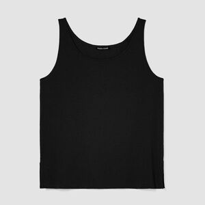 EILEEN FISHER Organic Tank- Black/ Size Small